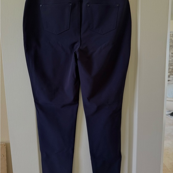 Chico's Navy Blue Pants Straight Leg Casual - Picture 3 of 4